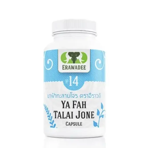N14 Far Talai Jone (Andrographis paniculata) Cold and flu treatment 500 mg